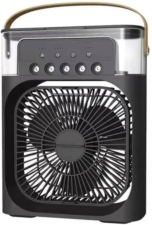 Siyah Buzlu Vantilatör Mini Fan